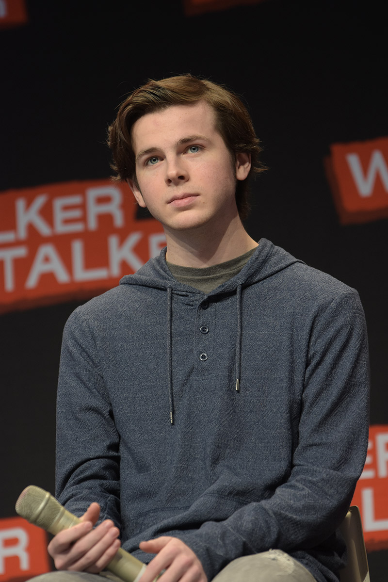 Chandler Riggs on Convention Panel