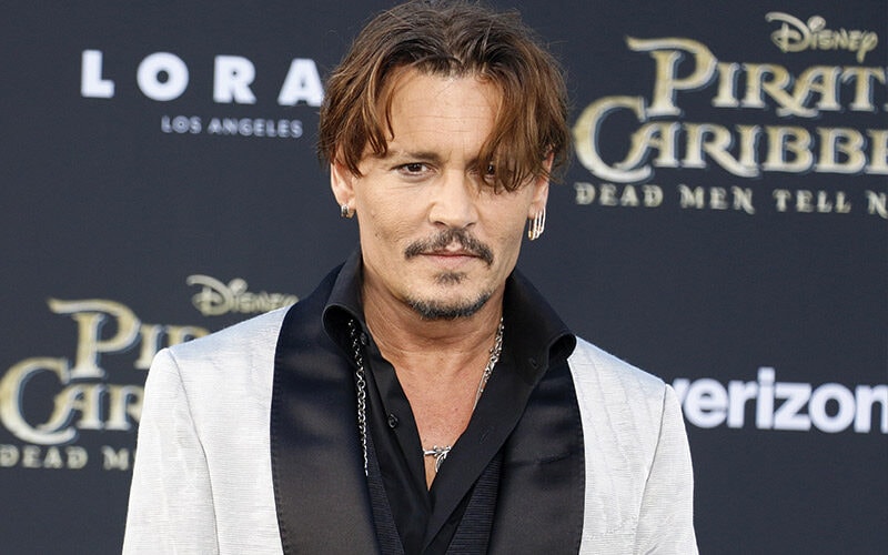 Johnny Depp at the U.S. premiere of Pirates Of The Caribbean: Dead Men Tell No Tales