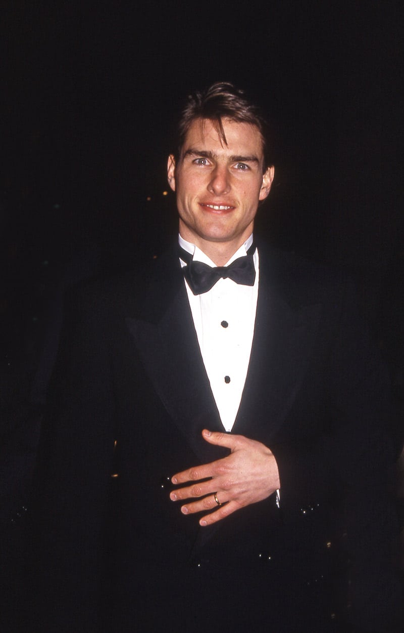 A Young Tom Cruise in the Early 1990s