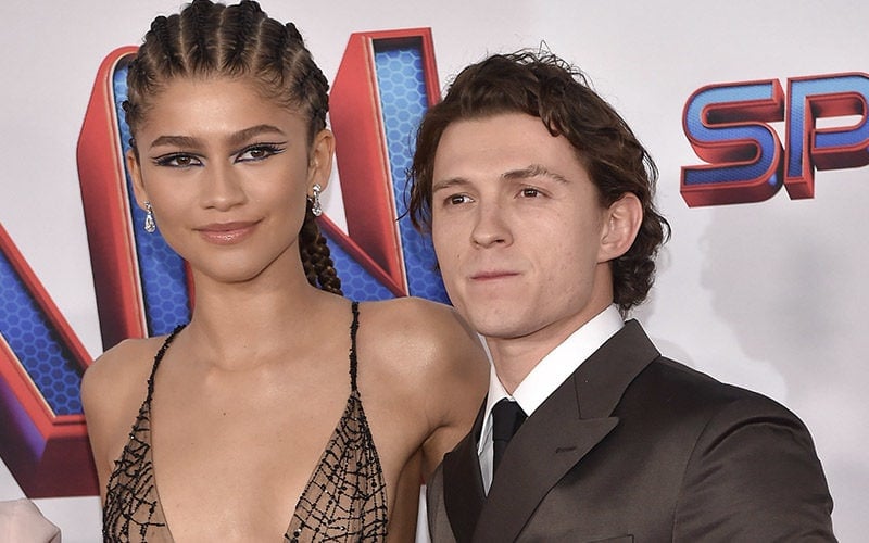 Zendaya and Tom Holland