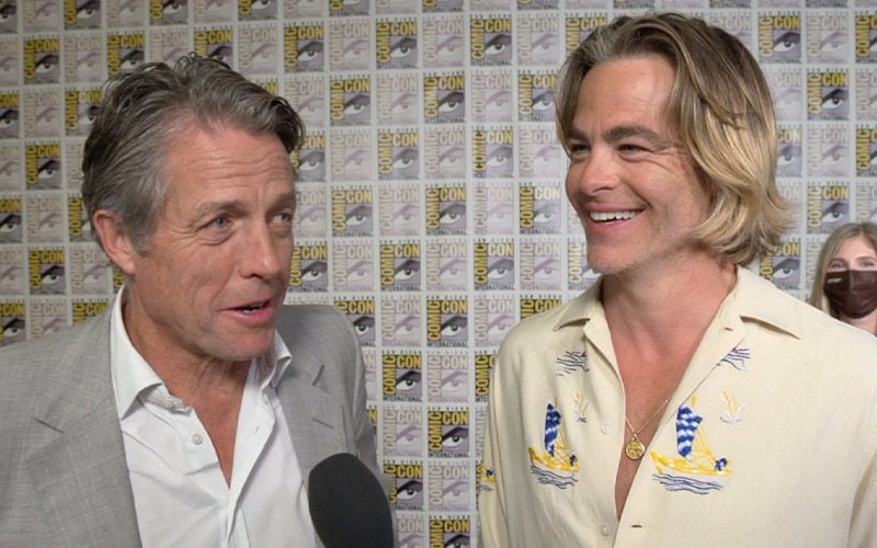 Chris Pine Hugh Grant - Comic-Con 2022