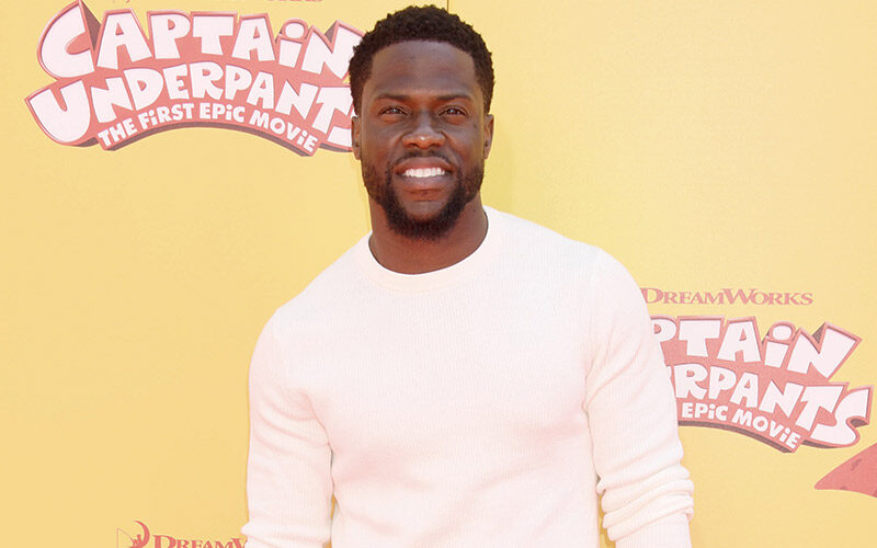 Kevin Hart at the Captain Underpants: The First Epic Movie