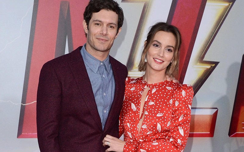 Leighton Meester and Adam Brody