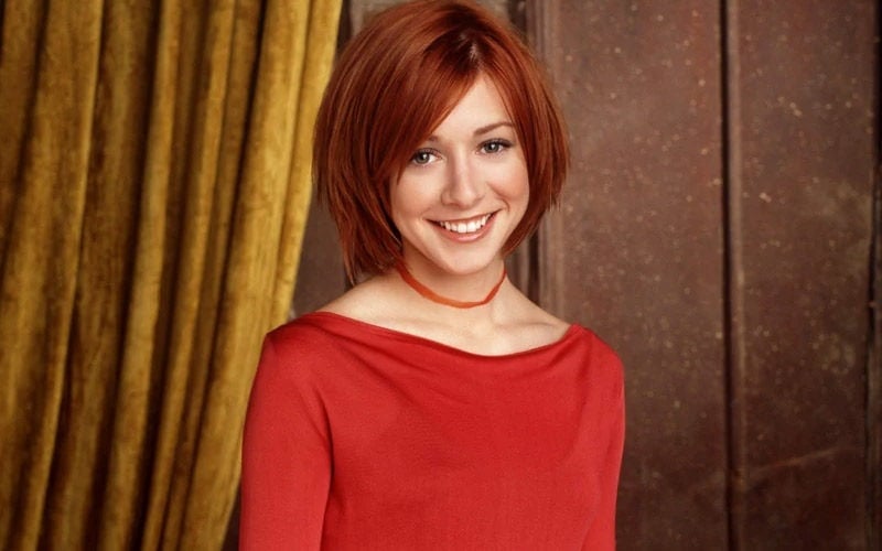 Alyson Hannigan as Willow on Buffy The Vampire Slayer