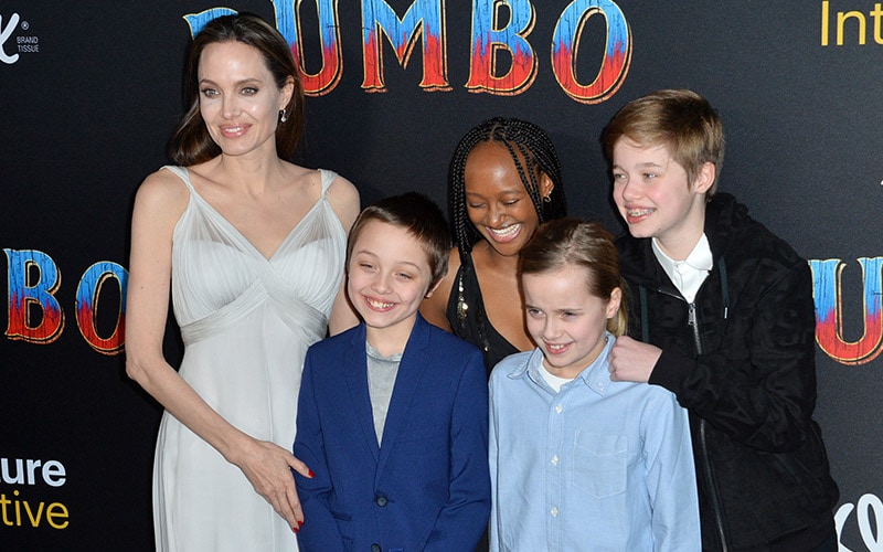 Angelina Jolie and Family