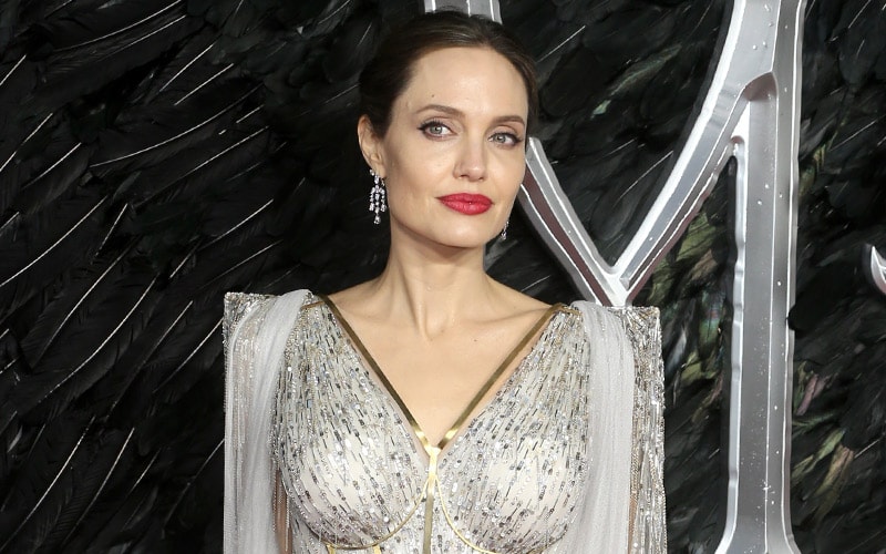 Angelina Jolie attends the Maleficent: Mistress of Evil film premiere