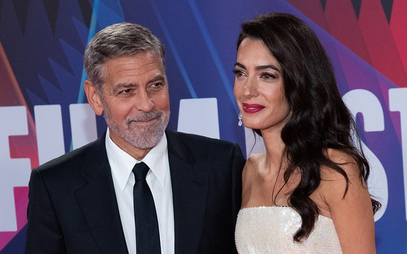 George Clooney and Wife Amal Clooney