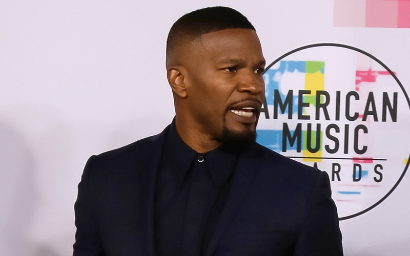 Jamie Foxx at the American Music Awards