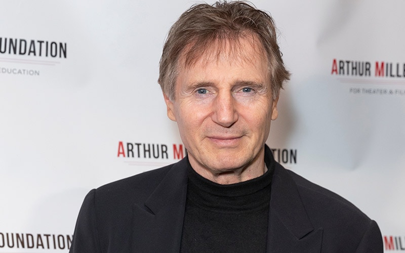 Liam Neeson attends 2018 Arthur Miller Foundation Honors Gala