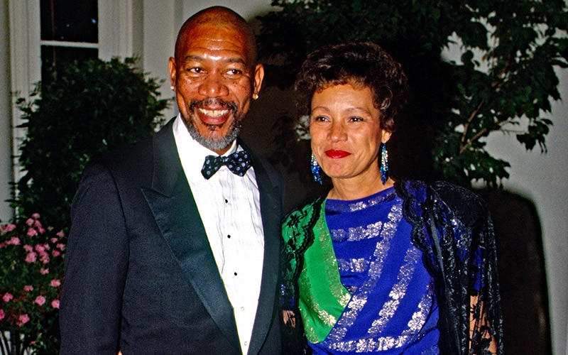 Morgan Freeman and Myrna Colley-Lee