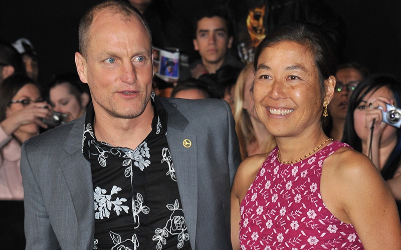 Woody Harrelson and Wife Laura Louie