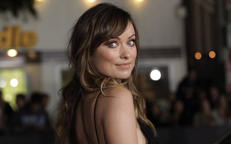 Olivia Wilde arriving to In Time Los Angeles Premiere