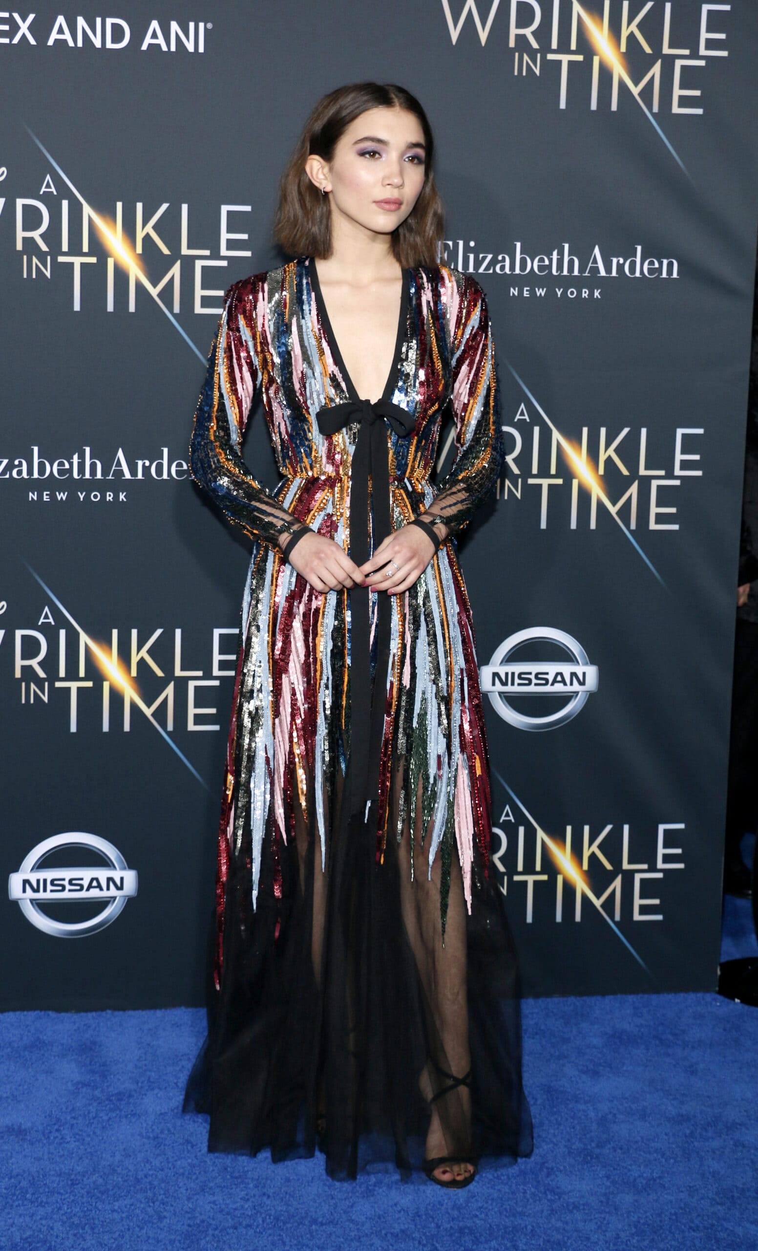 Rowan Blanchard at the Los Angeles premiere of 'A Wrinkle In Time'