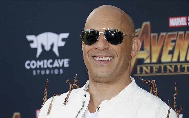 Vin Diesel at the Avengers: Infinity War Premiere