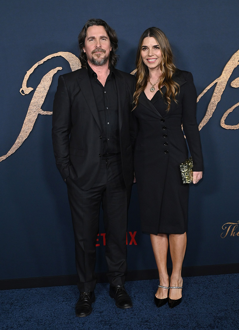 Christian Bale and wife Sandra Blazic