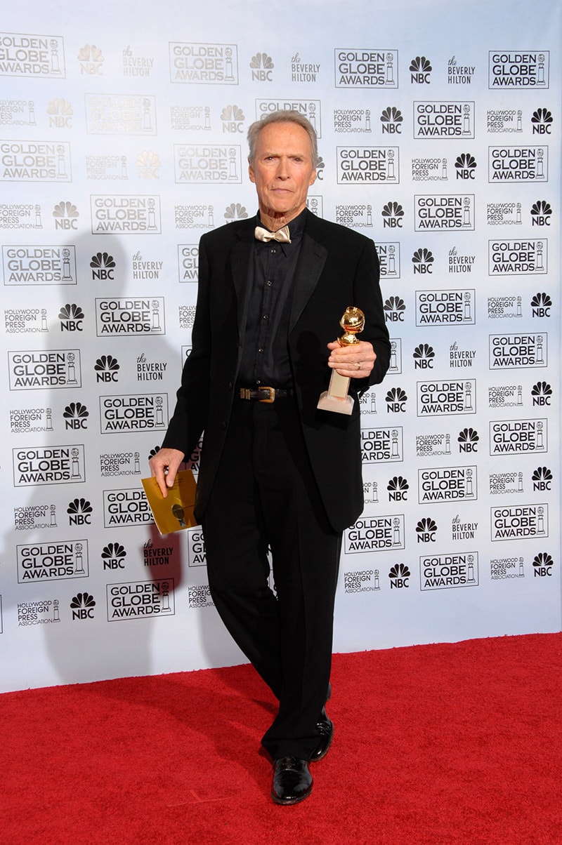 Clint Eastwood at the 64th Annual Golden Globe Awards