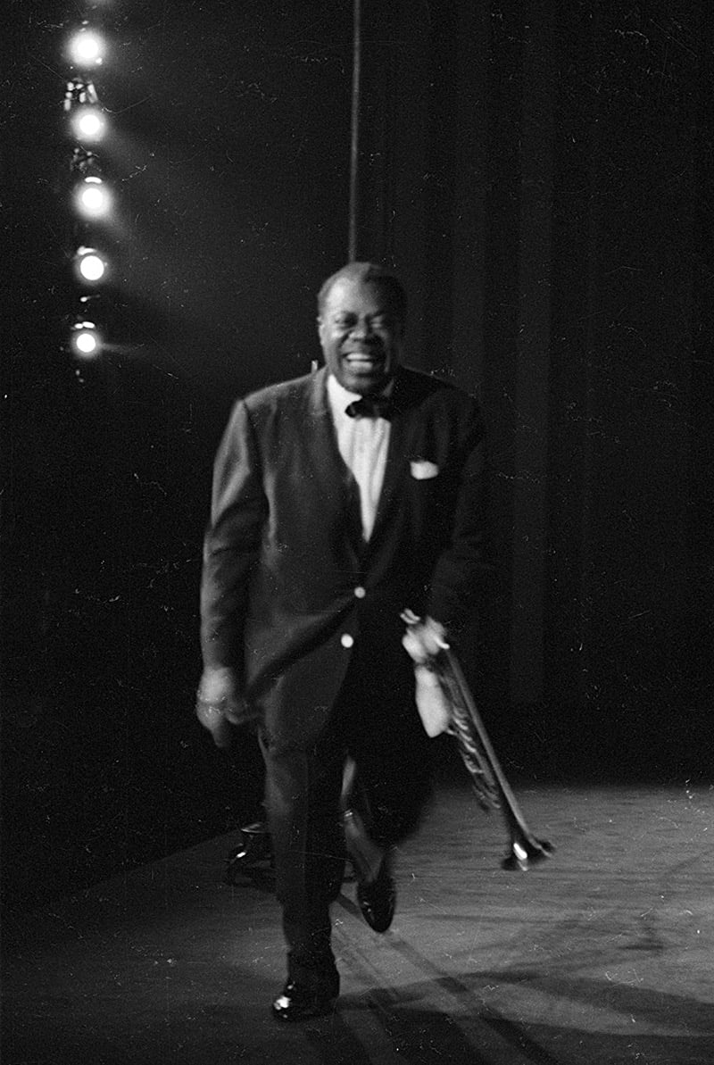 The Black and the Blues of Louis Armstrong