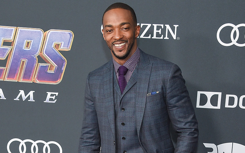 Anthony Mackie at the Avengers: End Game