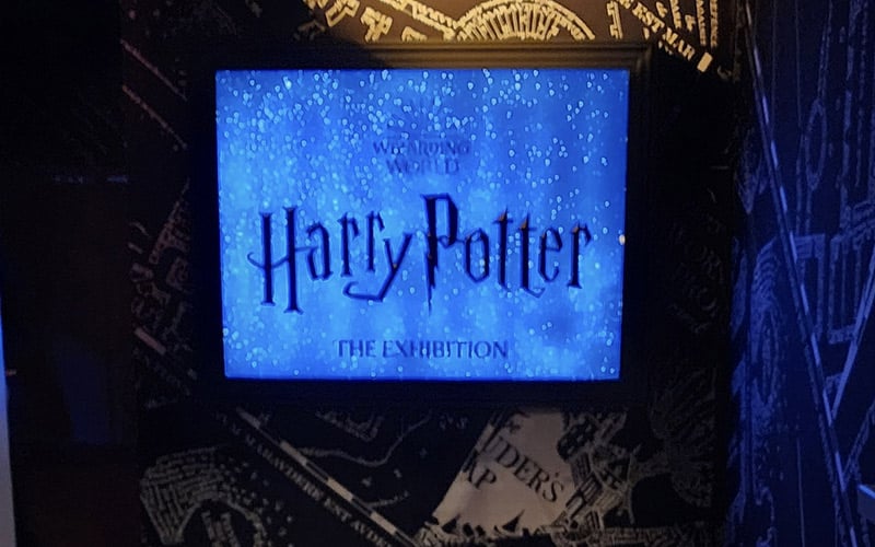 Harry Potter: The Exhibition - The Enterance