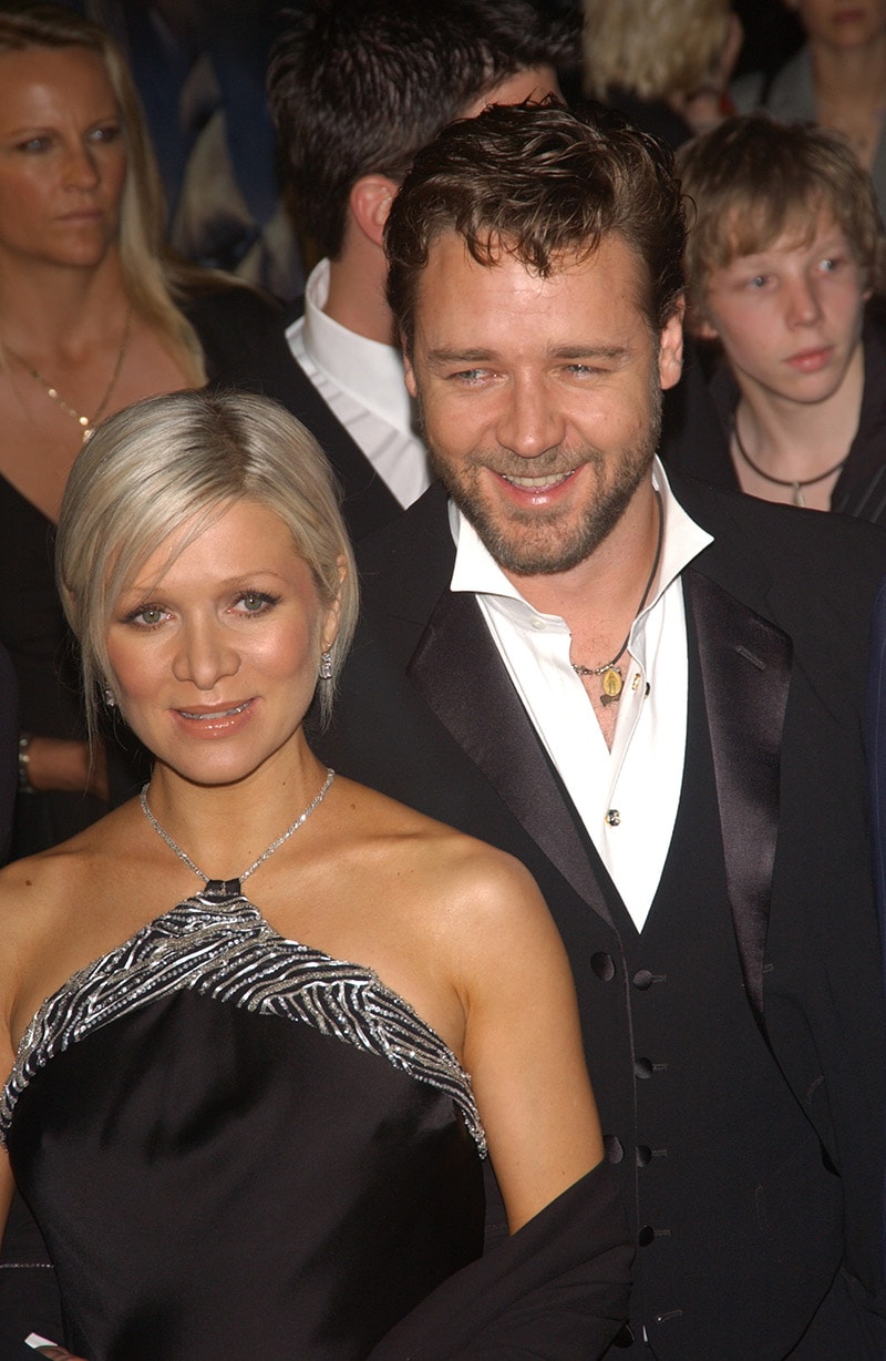 Russell Crowe and ex-wife Danielle Spencer