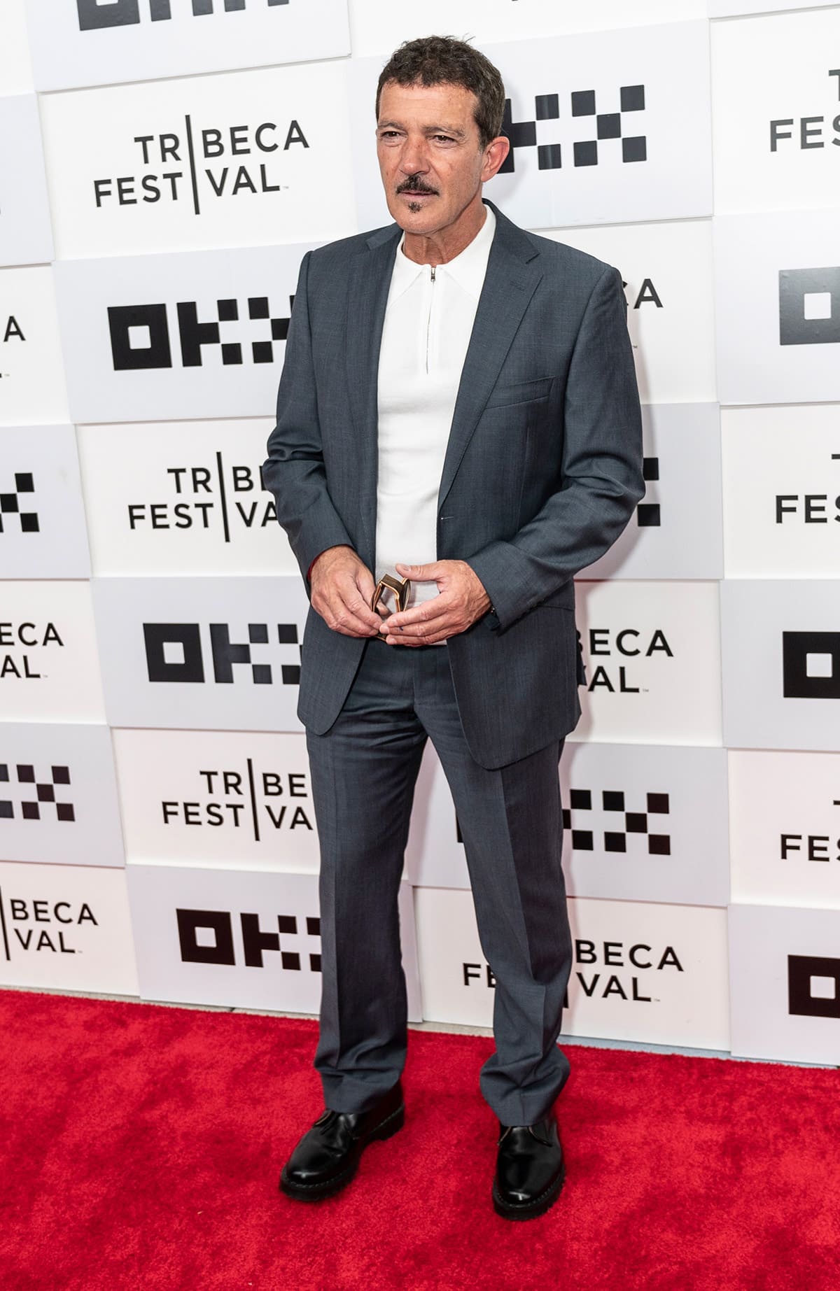 Antonio Banderas attends the Tribeca Film Festival