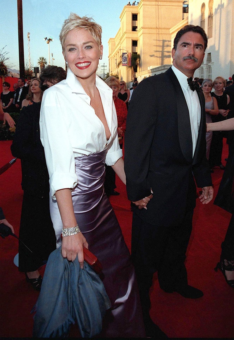Sharon Stone and ex-husband Phil Bronstein