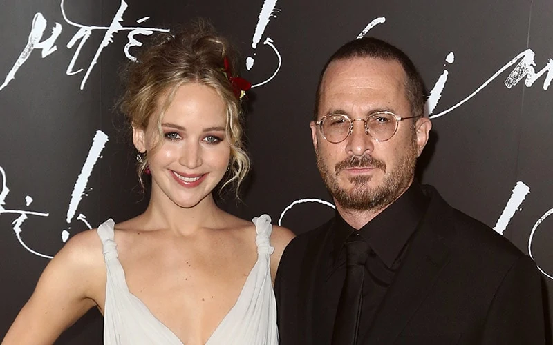 Jennifer Lawrence and director Darren Aronofsky