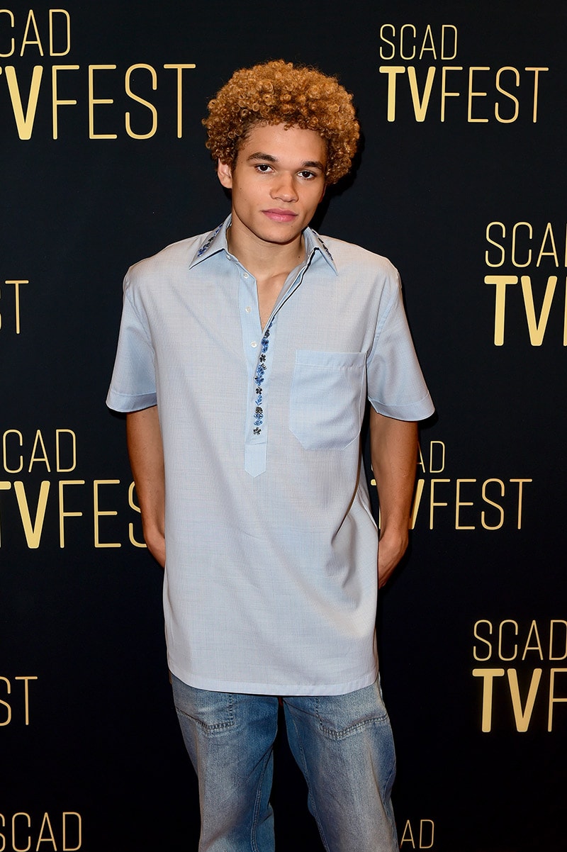 Armani Jackson attends the “Wolf Pack” screening during SCAD TVFEST 2023