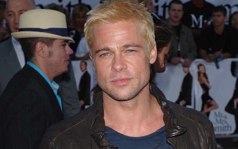 Blond Brad Pitt