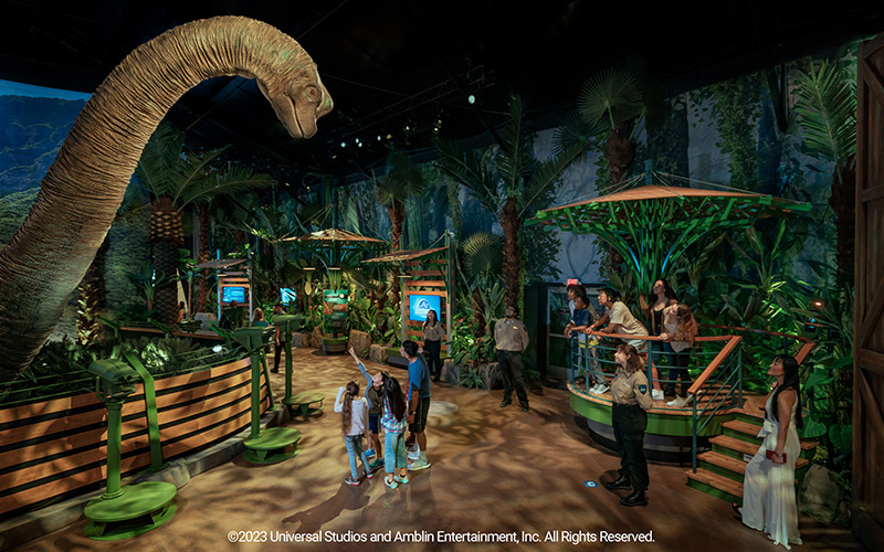 Jurassic World: The Exhibition in Atlanta, Georgia