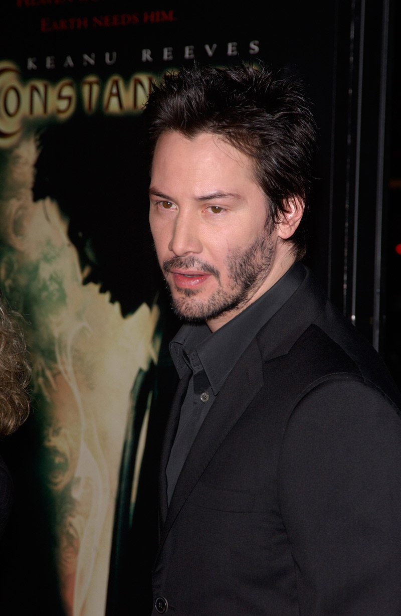 Keanu Reeves at the World Premiere of Constantine