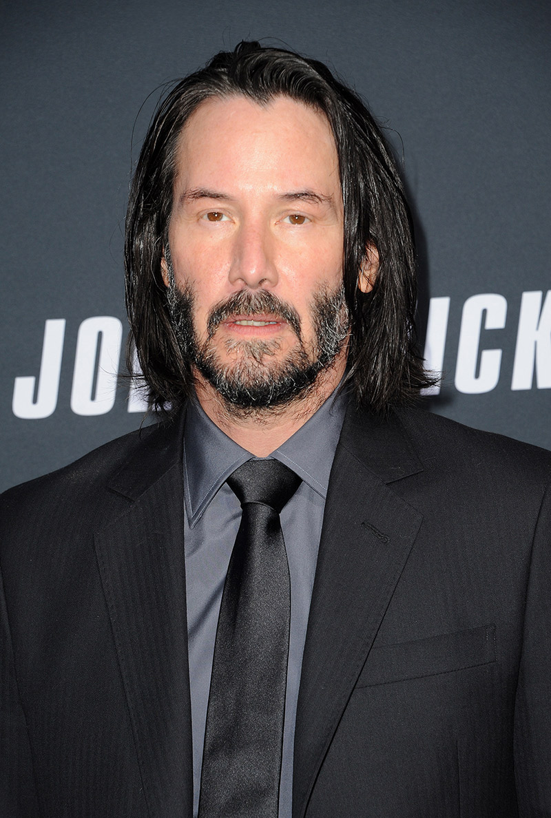 Keanu Reeves at the Los Angeles premiere of John Wick: Chapter 3 - Parabellum