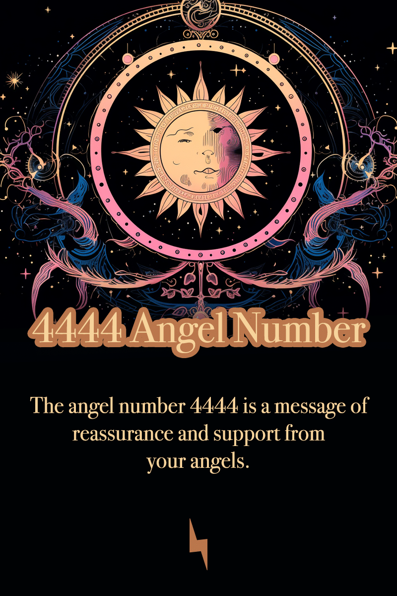 4444 Angel Numbers Meaning