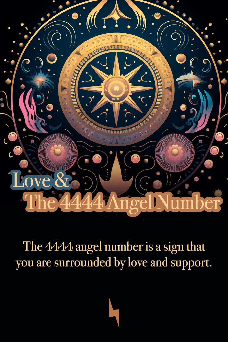 4444 Angel Numbers Love