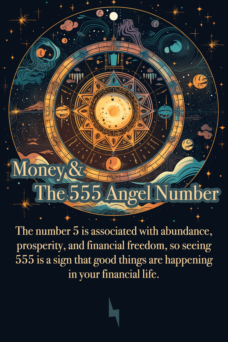 555 angel number money