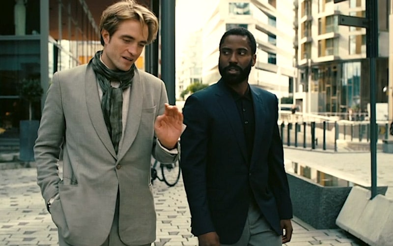 Robert Pattinson and John David Washington in Tenet