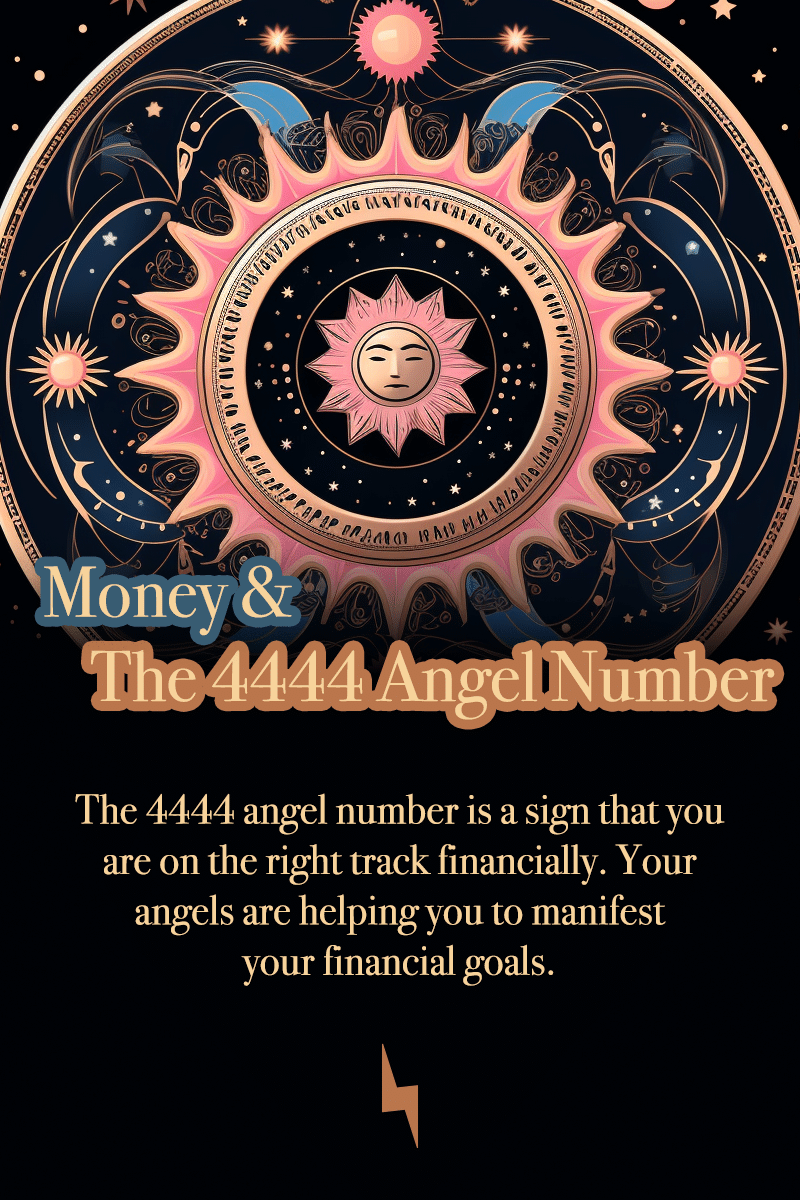 4444 Angel Number Money